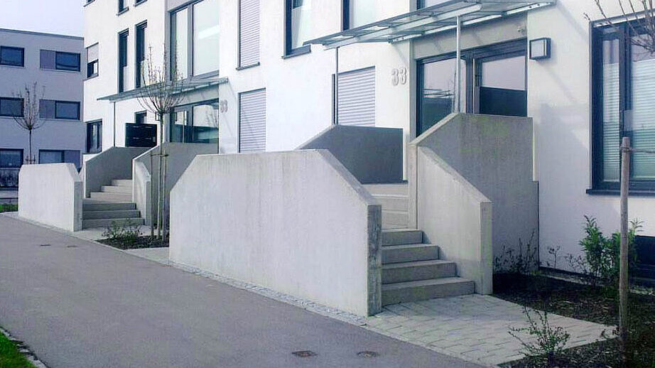 Vorgefertigte Treppen aus Beton