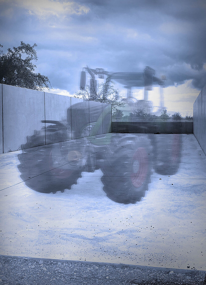 Robuste Fahrsilos aus Beton für landwirtschaftliche Betriebe und langlebige Silagelagerung.